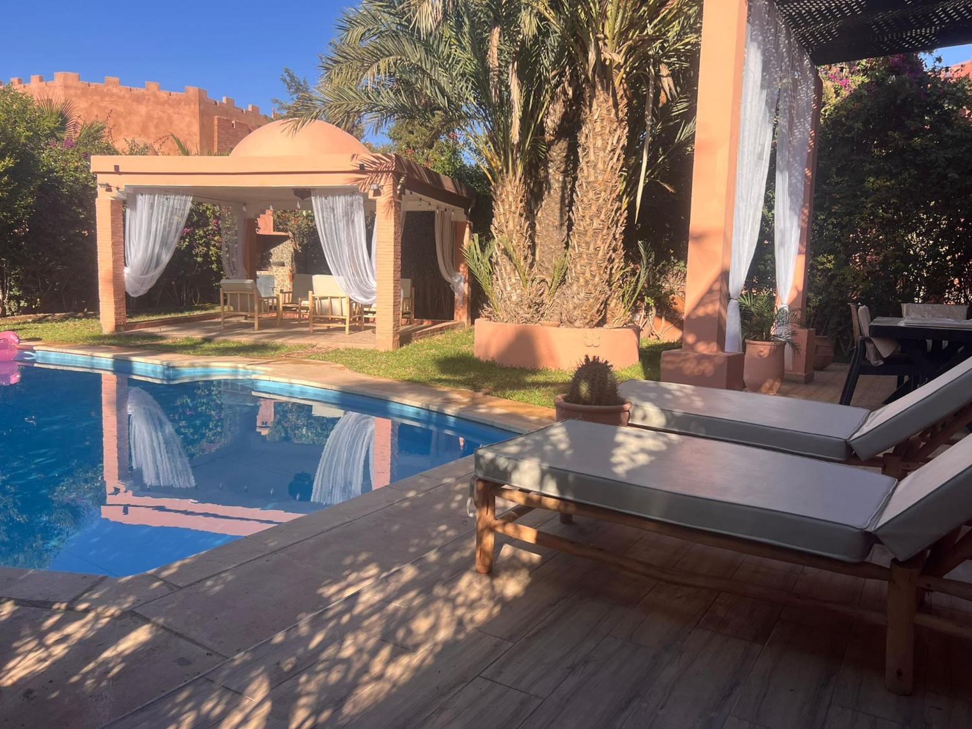Villa Camelia Des 3 Z Marrakesh Bagian luar foto